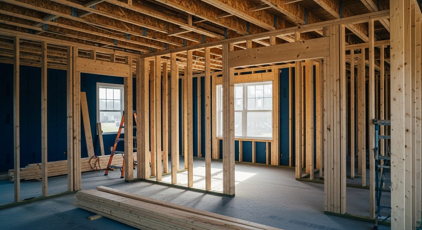 Residential Renovation & Framing — residential project in Glenside, PA